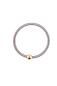 Preview: Edelstahlring mit Silberkugel, gold