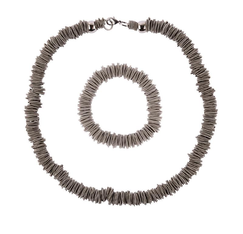 Edelstahlkette und -armband